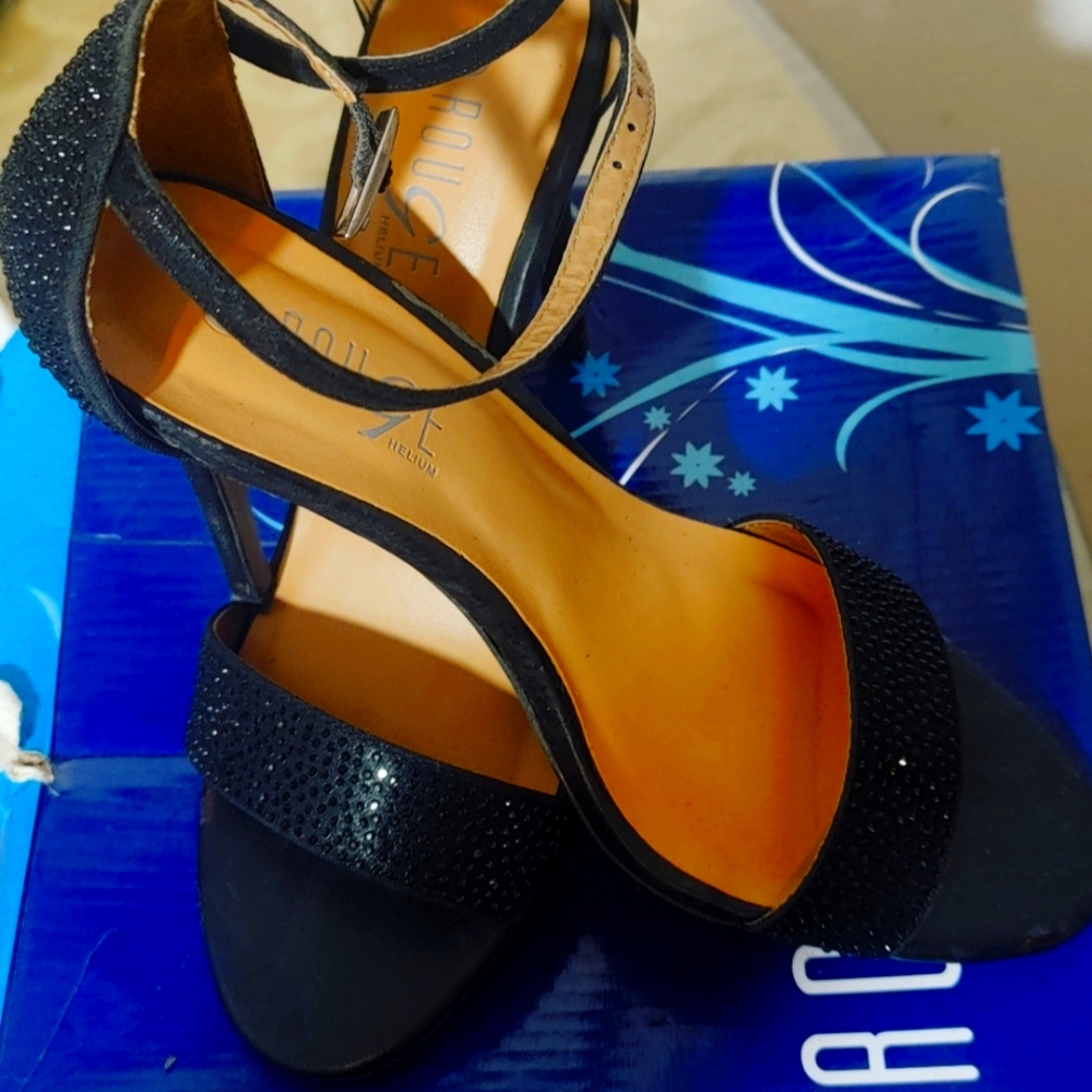 Ankle strap high heels